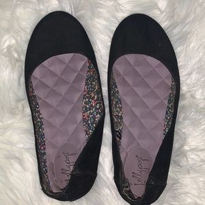Jellypop black flats